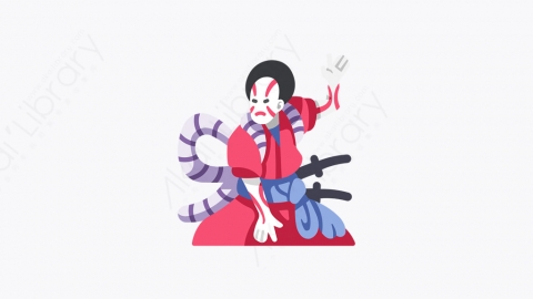 图片素材-038_歌舞伎_kabuki