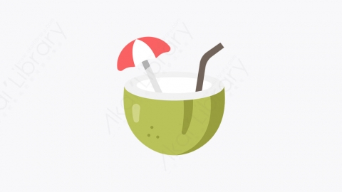 图片素材-006_椰子水_coconut_water