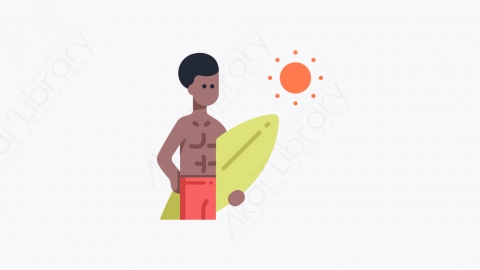 图片素材-016_冲浪者_surfer