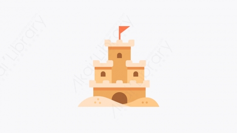 图片素材-021_沙堡_sand_castle