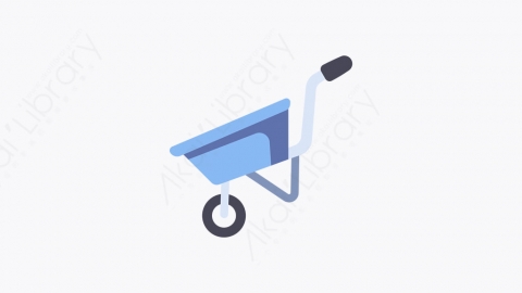 图片素材-031_独轮车_wheelbarrow