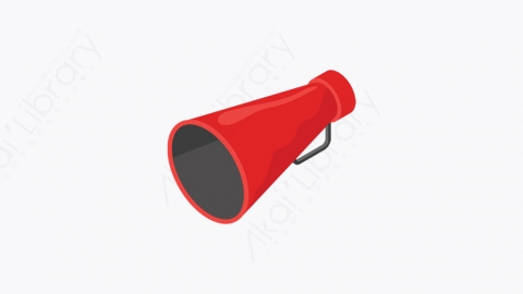 图片素材-035_扩音器_megaphone