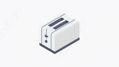 图片素材-001_烤面包机_toaster