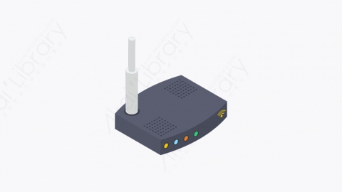 图片素材-062_调制解调器_modem