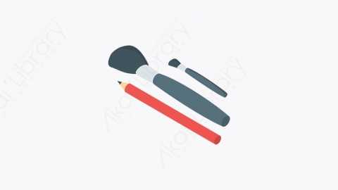 图片素材-032_化妆刷_makeup_brushes