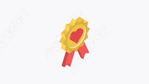 图片素材-009_丝带徽章_ribbon_badge