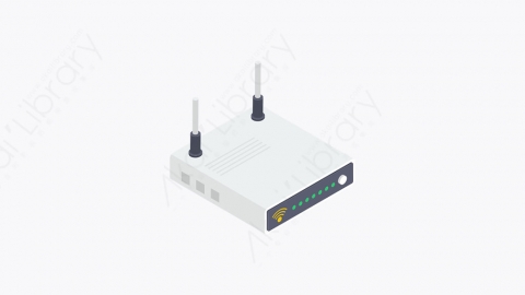 图片素材-010_调制解调器_modem