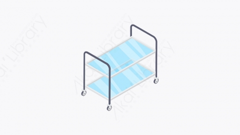 图片素材-022_上菜用推车_serving_cart