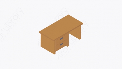 图片素材-071_办公桌_office_desk