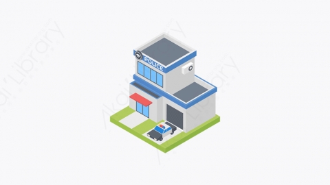 图片素材-009_警察局_police_station