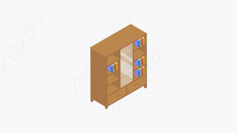 图片素材-041_书柜_bookcase