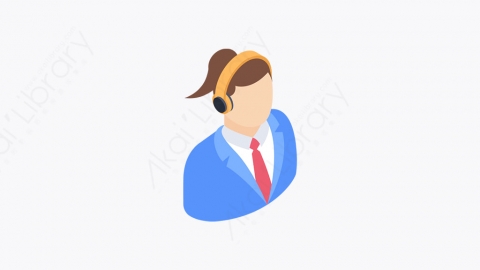 图片素材-001_客户服务代理_customer_service_agent