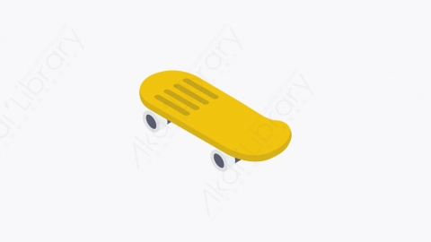 图片素材-013_滑板_skateboard