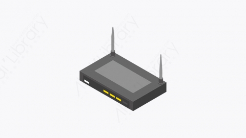 图片素材-005_调制解调器_modem