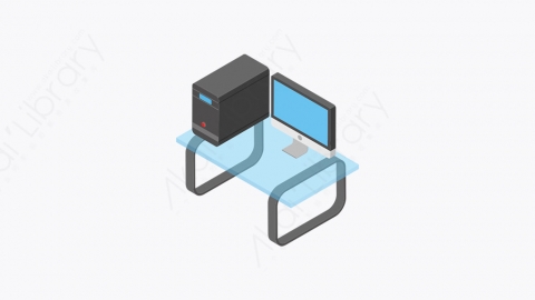 图片素材-026_台式计算机_desktop_computer