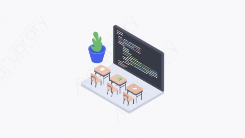 图片素材-043_在线学习_online_learning