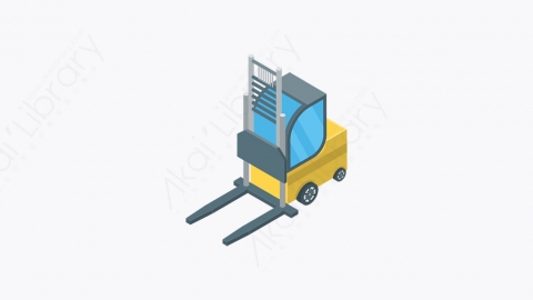 图片素材-037_叉车_forklift