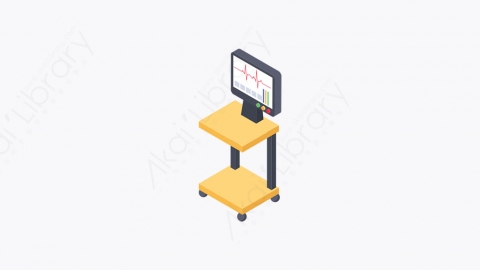 图片素材-005_心电图_electrocardiogram