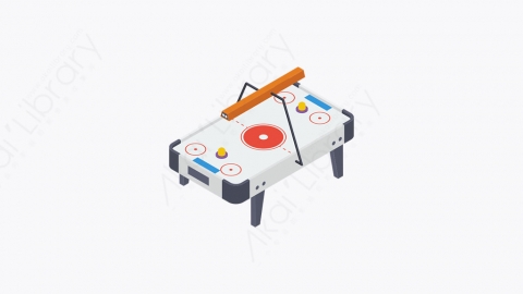 图片素材-017_空中曲棍球_air_hockey