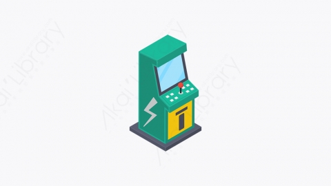 图片素材-034_拱廊机_arcade_machine