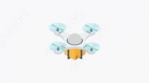图片素材-054_无人机交付_drone_delivery