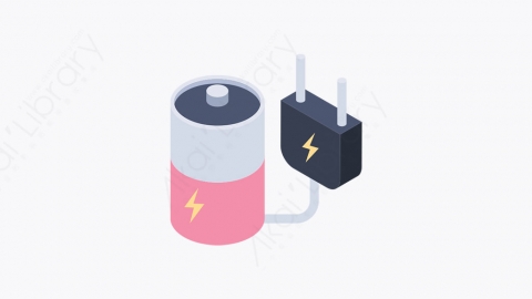 图片素材-015_可充电电池_rechargeable_battery