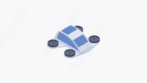 图片素材-031_四架直升机_quadcopter