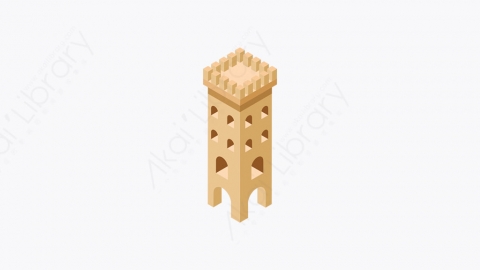 图片素材-032_城堡大厦_castle_tower