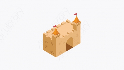 图片素材-039_城堡式上衣_castle_top