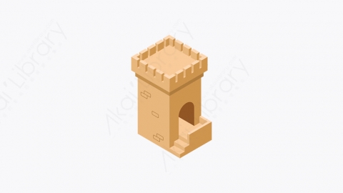 图片素材-042_城堡大厦_castle_tower