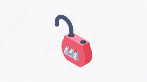 图片素材-018_打开挂锁_open_padlock