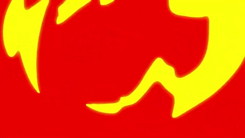 AE模板-手绘卡通过渡转场动画Fire 07火焰