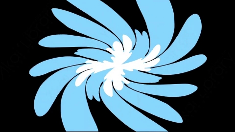 AE模板-手绘卡通液体过渡转场动画Transition 09