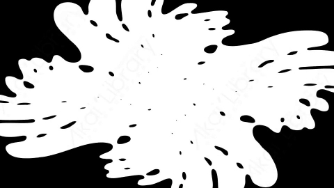 AE模板-手绘卡通液态过渡转场动画Transition 09
