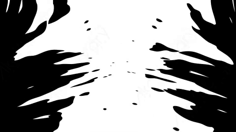 AE模板-手绘卡通液态过渡转场动画Transition 11