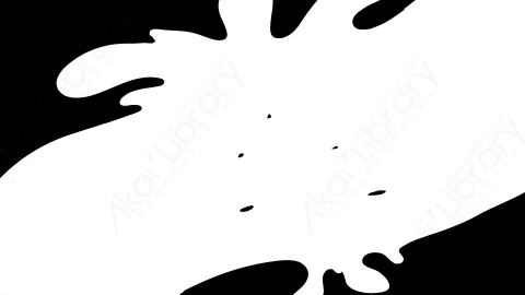 AE模板-手绘卡通液态过渡转场动画Transition 11