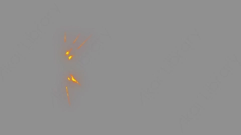 AE模板-卡通二维能量火焰闪电元素Effects_05