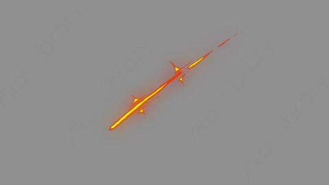 AE模板-卡通二维能量火焰闪电元素Effects_24