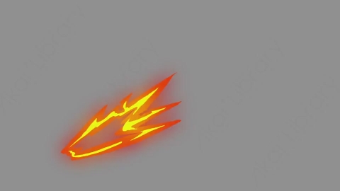 AE模板-卡通二维能量火焰闪电元素Effects_31