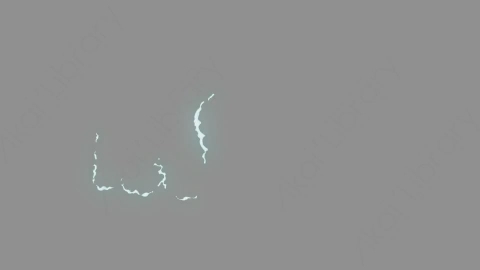 AE模板-卡通二维能量火焰闪电元素Effects_44