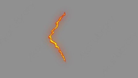 AE模板-卡通二维能量火焰闪电元素Effects_47