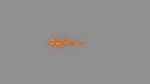 AE模板-卡通二维能量火焰闪电元素Effects_48