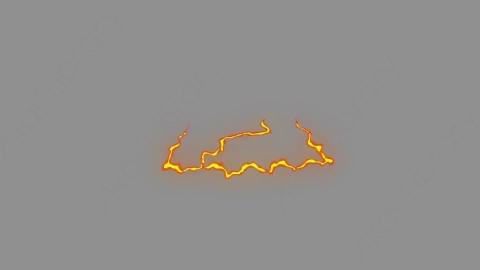 AE模板-卡通二维能量火焰闪电元素Effects_51