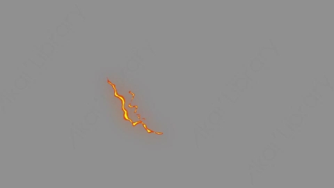 AE模板-卡通二维能量火焰闪电元素Effects_52