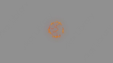 AE模板-卡通二维能量火焰闪电元素Effects_54