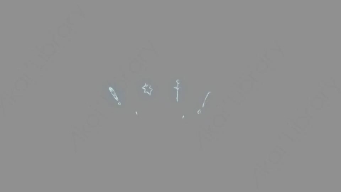 AE模板-卡通二维能量火焰闪电元素Effects_90