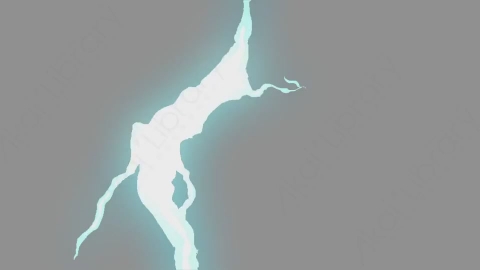 AE模板-卡通二维闪电元素Lighting_FX_06