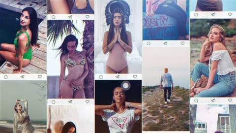 AE模板-社会生活博客简介介绍图片展示
