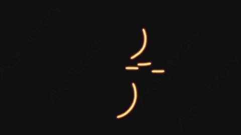 AE模板-手绘卡通发光涂鸦霓虹灯运动线条元素Blow_Lines_Motion_01