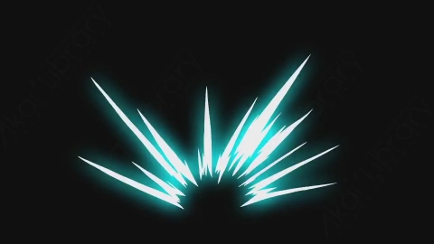 AE模板-手绘卡通爆炸效果包装元素Explosion_01